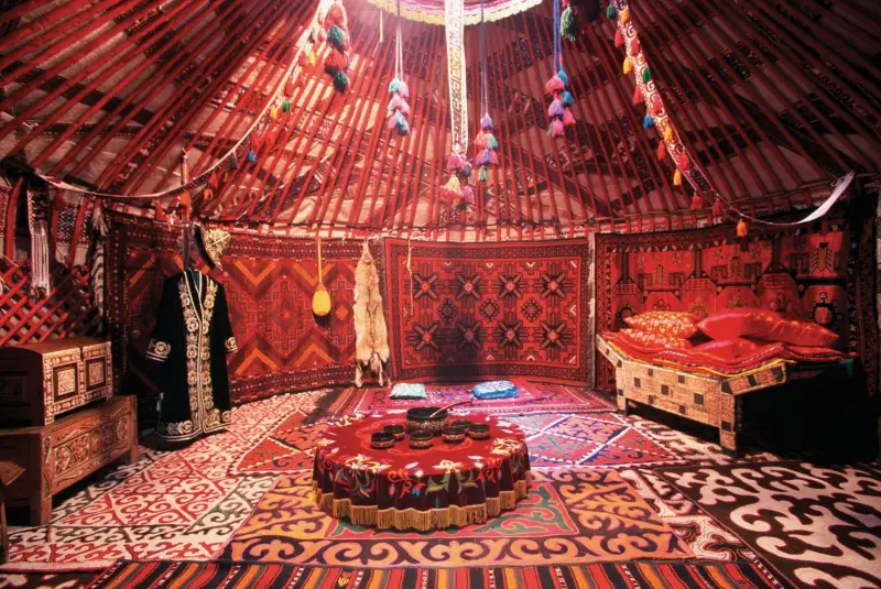 turkic tent Turkish tent carpets