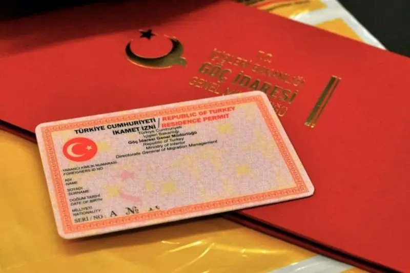 turkish resident card after getting married