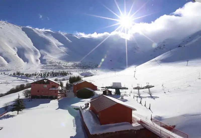 Bozdag ski center view
