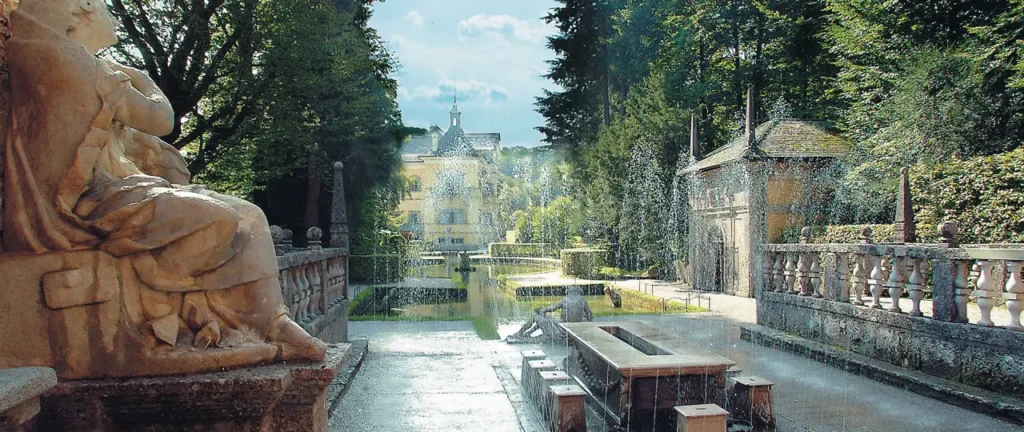 Hellbrunn palace Trick Fountains tour