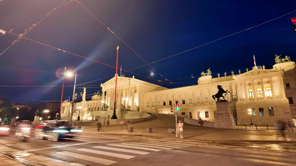 Austrian Parliament in Vienna