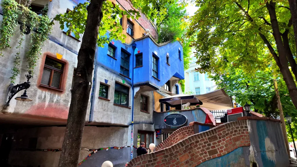 Hundertwasser House stairs 