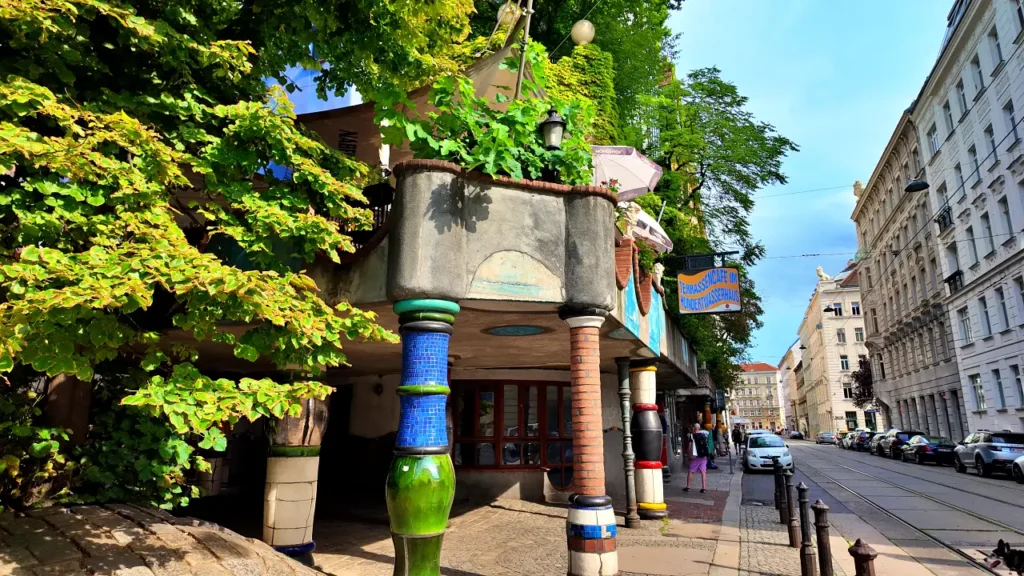 Hundertwasser House front facade