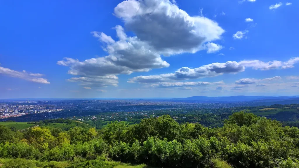 Vienna view from Kahlenberg