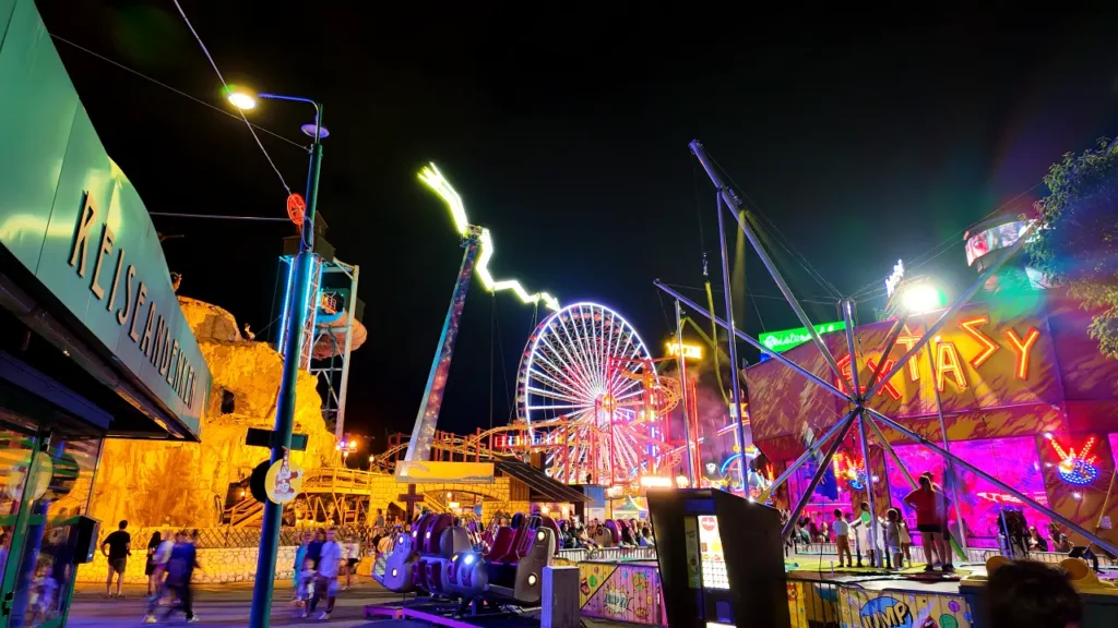 prater park rides in vienna