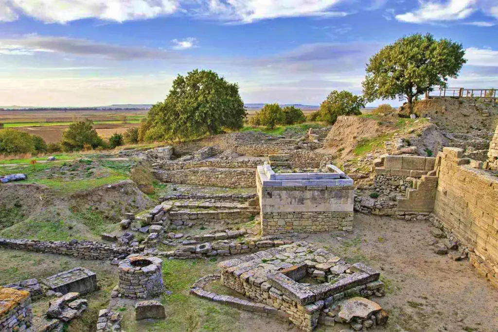 ancient ruins of Troy